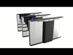 SUS304 Brama przesuwna ze stali nierdzewnej Kołowrót niestandardowy z alarmem dźwiękowym