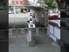 AG-PX31122802 Inteligentna bramka z barierą obrotową z dostępem dla pojazdów, do użytku na zewnątrz