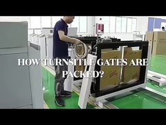 Antykolizyjna przesuwna brama barierowa, system bram obrotowych ESD do budowy